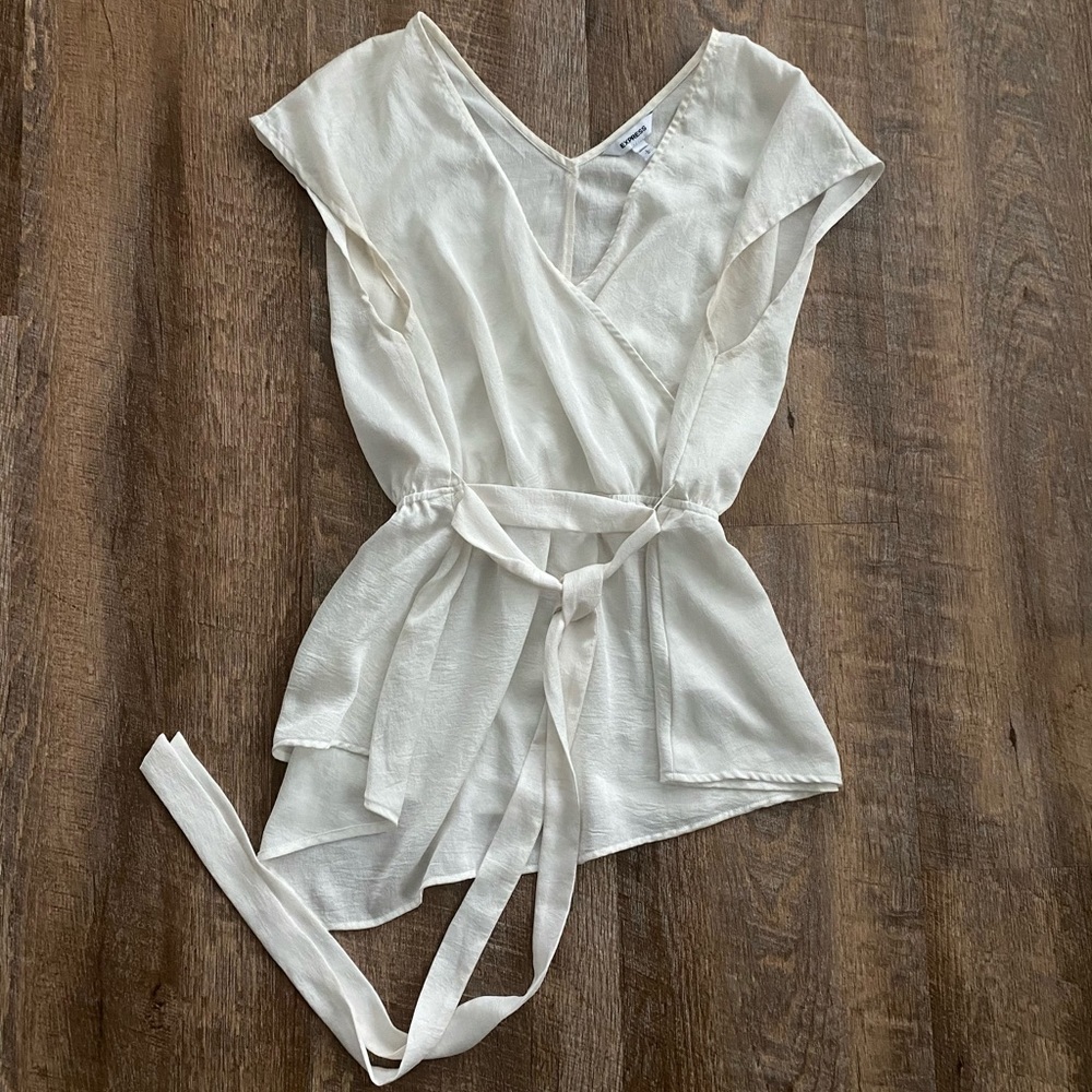 Express white blouse
